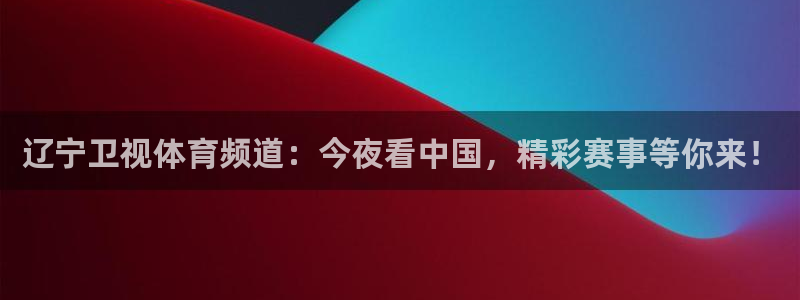 辽宁卫视体育频道：今夜看中国，精彩赛事等你来！