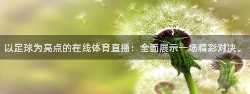 以足球为亮点的在线体育直播：全面展示一场精彩对决。